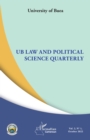 Image for Ub law and political science quarterly vol 2, n(deg) 1, october 2022