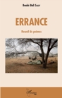 Image for Errance: Recueil de poemes