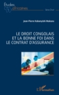 Image for Le droit congolais et la bonne foi dans le contrat d&#39;assurance