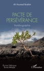 Image for Pacte de perseverance: Autobiographie