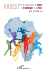 Image for Revue Africaine de Droit et d&#39;Economie du Sport N(deg)2 Septembre 2023