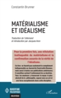 Image for Materialisme et idealisme