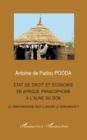 Image for Etat de droit et economie en afrique francophone a l&#39;aune du don: Le tiers-paradigme peut-il sauver le tiers-monde ?
