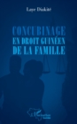 Image for Concubinage en droit guineen de la famille