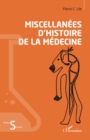 Image for Miscellanees d&#39;histoire de la medecine