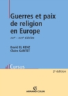 Image for Guerres Et Paix De Religion En Europe: XVIe -XVIIe Siecles