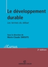 Image for Le Developpement Durable: Le Termes Du Debat