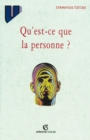 Image for Qu&#39;est-Ce Que La Personne?