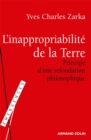 Image for L&#39;inappropriabilite De La Terre: Principe D&#39;une Refondation Philosophique