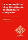 Image for Le Commentaire Et La Dissertation En Litterature Comparee