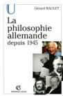 Image for La Philosophie Allemande Depuis 1945