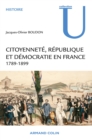 Image for Citoyennete, Republique et Democratie en France