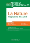 Image for La Nature: Prepas Commerciales - Programme 2015-2016