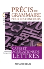 Image for Precis De Grammaire Pour Les Concours - 5E Ed: Capes Et Agregation De Lettres