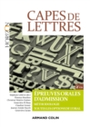 Image for CAPES De Lettres: Epreuves Orales D&#39;admission