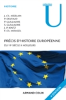 Image for Precis D&#39;histoire Europeenne - 4E Ed