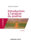 Image for Introduction a L&#39;analyse Du Poeme - 4E Ed