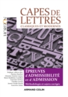 Image for CAPES De Lettres - 3Ed: Toutes Les Epreuves D&#39;admissibilite Et D&#39;admission