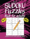 Image for Hard Sudoku Book For Adults : A Collection Of Over 100 Sudoku Puzzles with solutions, 9x9, Large 8.5 x 11 inches, Fun Sudoku Puzzles, Volume 3