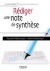 Image for Rediger Une Note De Synthese