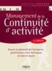 Image for Management De La Continuite D&#39;activite