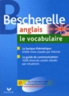 Image for Bescherelle Anglais Vocabulaire