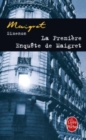 Image for La premiere enquete de Maigret