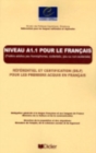 Image for Les referentiel : Niveau A1.1 pour le francais DILF