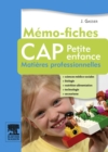 Image for Memo-fiches Cap Petite Enfance: Matieres Professionnelles