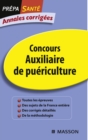 Image for Annales Corrigees Concours Auxiliaire De Puericulture