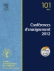 Image for Conferences d&#39;enseignement 2012, volume 101
