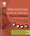 Image for Memofiches anatomie veterinaire - Thorax et abdomen