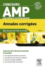 Image for Concours AMP Aide medico-psychologique Annales corrigees