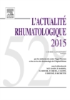 Image for L&#39;actualite rhumatologique 2015