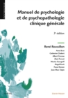 Image for Manuel de psychologie et de psychopathologie clinique generale