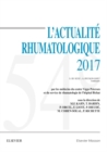 Image for L&#39;actualite rhumatologique 2017