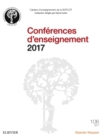 Image for Conferences d&#39;enseignement 2017