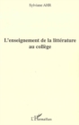 Image for Enseignement de la litteratureau colleg.