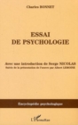 Image for Essai de psychologie.