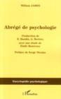 Image for Abrege de psychologie.