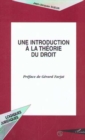 Image for Introduction a la theorie du droit.