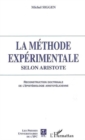 Image for Methode experimentale selon aristote.