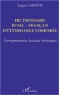 Image for Dictionnaire russe-francais d&#39;ethymologi.