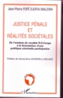 Image for Justice penale et realites societales.