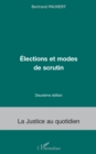 Image for Elections et modes de scrutin (2eme edition)