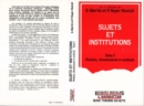 Image for Sujets et institutions t. 2.