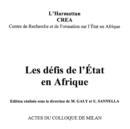 Image for Defis de l&#39;etat en afrique.
