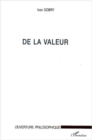 Image for De la valeur.