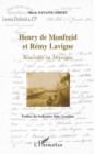 Image for HENRY DE MONFREID ET REMY LAVIGNE