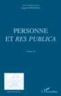 Image for Personne et Res Publica 2.